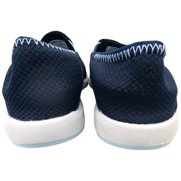 Xtratuf Yellowtail Slip-On Boat Shoes Blue Yellowtail Canvas Slip On Women's 6.5 - Picture 5 of 6